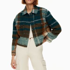 Aritzia Wilfred Free Autumn Shirt Jacket